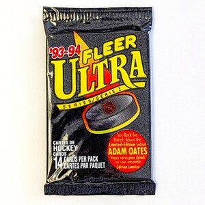 93-94 Fleer Ultra Series I NHL - 1993,  3 card packs for $35